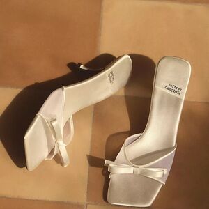 Jeffrey Campbell Sweet-On-U Kitten Heels -white